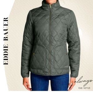 Eddie Bauer Year Round Quilted Field Jacket Size M